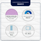 Travesseiro Americanflex Bianco 10cm De Altura