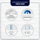 Travesseiro Americanflex Visco Amx  12cm De Altura