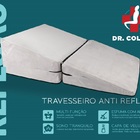 Travesseiro Anti Refluxo + Ortopédico Gel Dr. Coluna