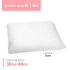 Travesseiro Baby Nasa Capa Impermeável - Duoflex