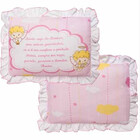 Travesseiro Bebe Anjinho Da Guarda Rosa