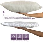 Travesseiro Body Pillow Aconchego Inteligente 40x135cm Branco