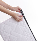 Travesseiro Conforto Látex Slim Com Capa Percal 180 Fios Zípe