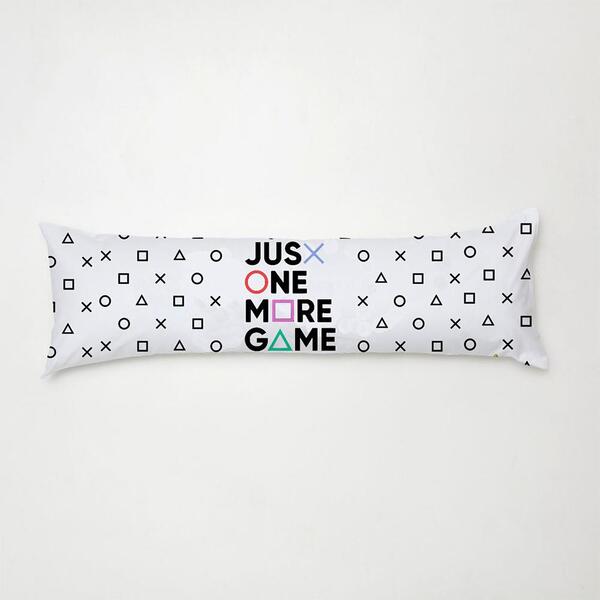 Travesseiro De Corpo Aconchego 0,90cm X 0,38cm Com Fronha Mic