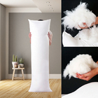 Travesseiro De Corpo Algodão Fibra Plumada   Capa Protetora B