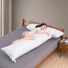 Travesseiro De Corpo Algodão Fibra Plumada   Capa Protetora B