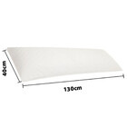 Travesseiro De Corpo Com Fronha Antialérgico Fibra Siliconada