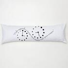 Travesseiro De Corpo Com Zíper 1,30m X 38cm Cada Segundo