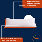 Travesseiro De Corpo Comprido Fibra Siliconada 1,37x0,42 Case