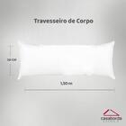 Travesseiro De Corpo Estampa Com Refil 90cm X 38cm Blessed Ca