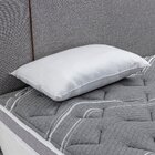 Travesseiro De Espuma 62x40x12cm Flocos  Branco