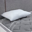 Travesseiro De Espuma Fibra 60x40x10cm  Branco