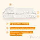 Travesseiro De Microfibra Ajustável Emma