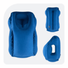 Travesseiro De Viagem Inflável Azul