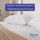 Travesseiro Emma Comfort Light Emma: Conforto Acessível (50x7