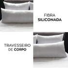 Travesseiro Enchimento 100% fibra de poliéster 68x45cm Camesa