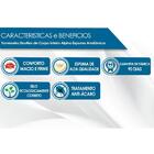 Travesseiro Espuma Alpino Anatômica Al1001 Capa Algodão 200 F