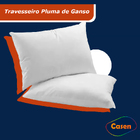 Travesseiro Impermeável Penas De Ganso Casen Pillow