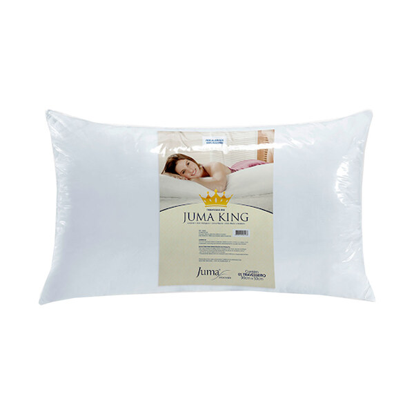 Travesseiro Juma Percal King 200 Fios 50cm X 90cm