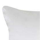 Travesseiro Malha Penteada Branco 50x70cm Naturalle Fashion
