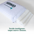 Travesseiro Multicamadas Ajustável Tecido Inteligente Keiko