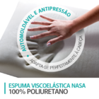 Travesseiro Nasa Antialérgico 14cm - Duoflex