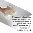 Travesseiro Nasa Fiber Fibrasca 40x60cm