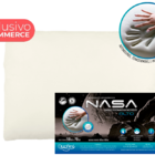 Travesseiro Nasa-x Alto Duoflex Com Capa 100% Algodão