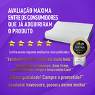 Travesseiro Ortopédico Viscoelástico Nasa Gel Dr. Coluna
