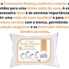 Travesseiro Penas E Plumas De Ganso Antialérgico Macio 50 X 7