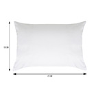 Travesseiro Percal 200 fios Branco 50x70cm Naturalle Fashion