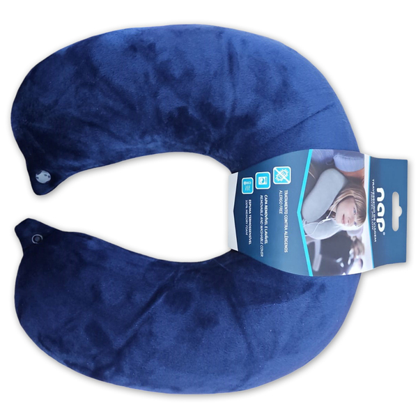 Travesseiro Pescoço Almofada Viagem Travel Pillow Plush Nap A