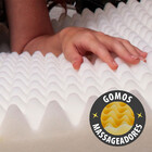 Travesseiro Rampa Ou Almofada De Espuma Massageadora Antirref