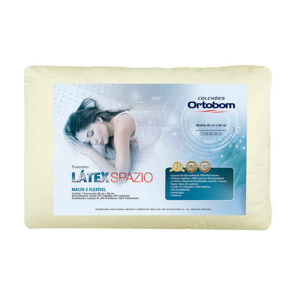 Travesseiro Toque De Nuvem Branco Neve Casa Dona