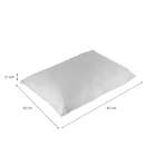 Travesseiro Toque De Rosas Fibra Branco