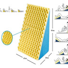 Travesseiro Triangulo Pos Cirurgico E Amamentação + Capa