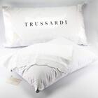 Travesseiro Trussardi Toque De Pluma 233 Fios 50cmx70cm Branco