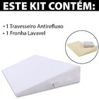 Travesseiros Almofada Bebê Antirefluxo Rampa Para Carrinho +