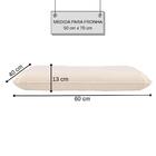 Travesseiros Nasa Viscoelástico Médio 60x40 Cm