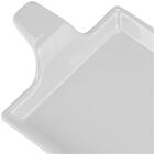 Travessinha Para Degustação Com Alça Melamina Branca Gourmet