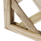 Treliça Entrelaçada Grossa Madeira  90x180cm SuperMax