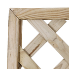 Treliça Entrelaçada Grossa Madeira  90x180cm SuperMax