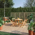 Treliça Entrelaçada Grossa Madeira  90x180cm SuperMax