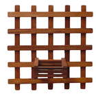 Treliça para Jardim Vertical 50x50cm Com 1 Cachepot