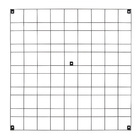 Treliça para Jardim Vertical  Super Metal Preto 90x90cm Alambre