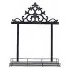 Treliça para Jardim Vertical Aço Preto 47x40cm Alambre