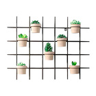 Treliça para Jardim Vertical Aço Preto 60x40