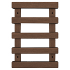 Treliça para Jardim vertical de Plástico Marrom 60x40cm SJ do Brasil