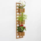 Treliça para Jardim Vertical Madeira Marrom 130x30cm Massol