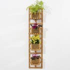Treliça para Jardim Vertical Madeira Marrom 130x30cm Massol